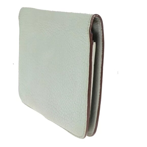 AUTHENTICITY GUARANTEED HERMES Logo Dogon GM Bicolor Long Wallet Purse - Picture 4 of 15